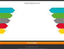 Tablet Screenshot of creditcardbonus.com